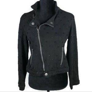 Justice Glitter Dot Jacket